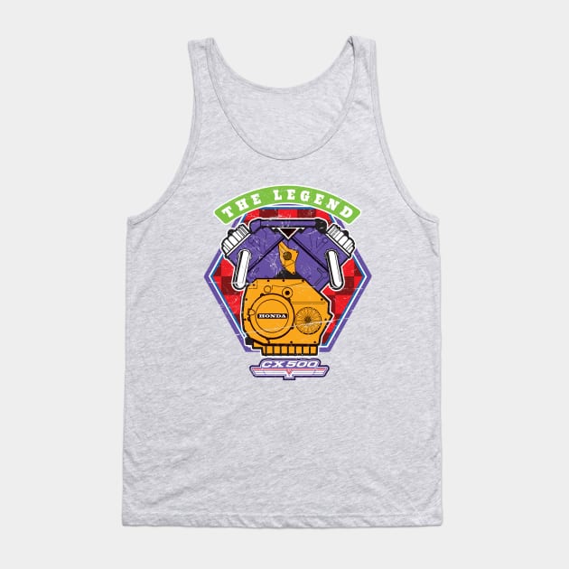 CX500 - the 80's legend Tank Top by Cimbart